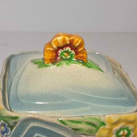 Royal Winton Grimwades Jam Jar Art Deco Vintage - Picture 2 of 10